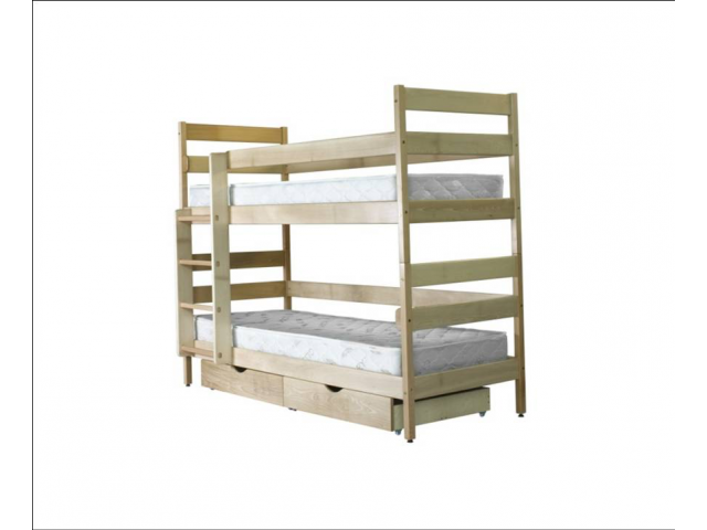 Ліжко дерев'яне двоярусне Дісней
